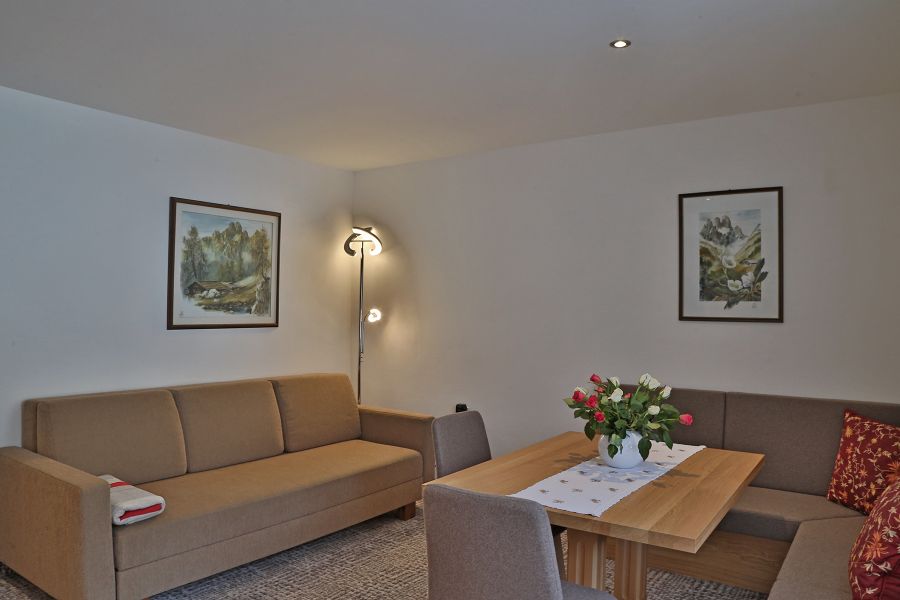 Küchenbereich im Appartement Hofalm