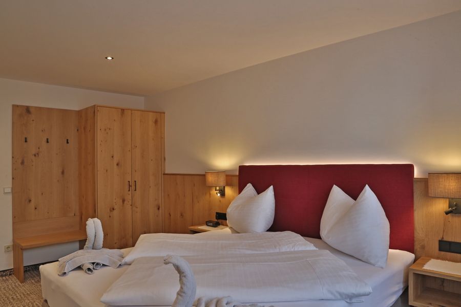 Schlafzimmer im Appartement Grossberg